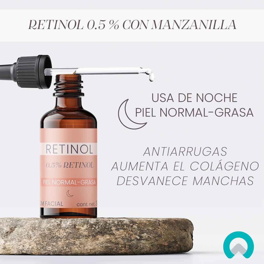Suero antiaging antiarrugas, preventivo, levemente exfoliante, mejora la apariencia de la piel, hidrata y rejuvenece